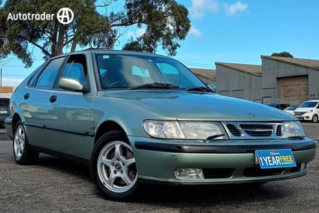 Green 2001 Saab 9-3 Coupe S