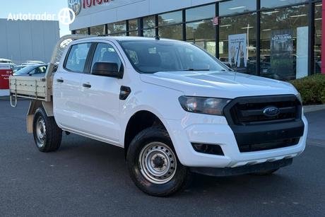 White 2017 Ford Ranger Crew Cab Chassis Xl 2.2 Hi-Rider (4X2)