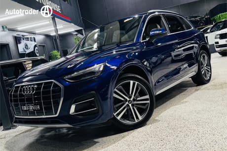 Blue 2021 Audi Q5 Wagon 40 Tdi Quattro Sport Mhev