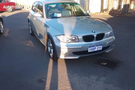 Silver 2007 BMW 120I Hatchback 20I