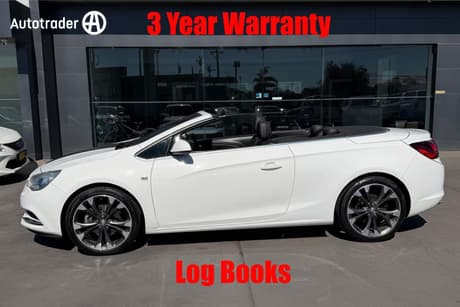 White 2017 Holden Cascada Convertible
