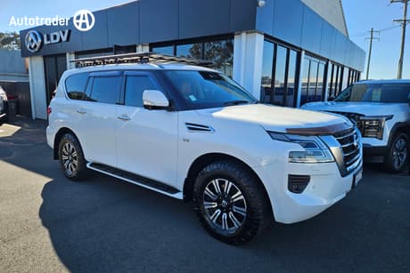 White 2021 Nissan Patrol Wagon Ti (4X4)