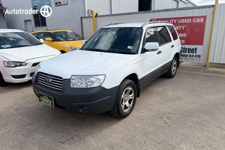White 2007 Subaru Forester Wagon X