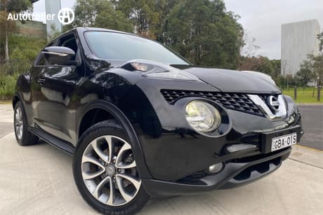 Black 2018 Nissan Juke Wagon Ti-S (Awd)