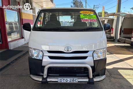 White 2017 Toyota HiAce Van Lwb