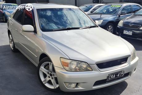 Silver 2003 Lexus IS200 Sedan Sports Luxury
