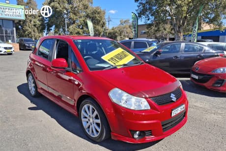 Red 2011 Suzuki SX4 Hatchback S