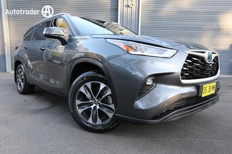 Grey 2022 Toyota Kluger Wagon Gxl Hybrid Awd