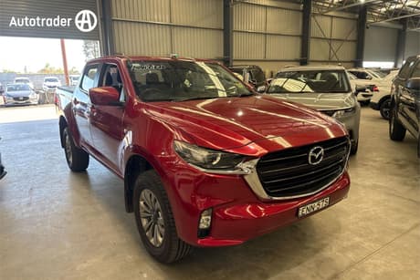 Red 2021 Mazda BT-50 Dual Cab Pick-up Xt (4X2)