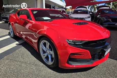 Red 2018 Chevrolet Camaro Coupe 2Ss