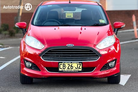 Red 2013 Ford Fiesta Hatchback Sport