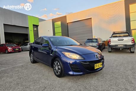 Blue 2011 Mazda 3 Sedan Neo