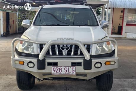 White 2008 Toyota Landcruiser Prado Wagon Gxl (4X4)