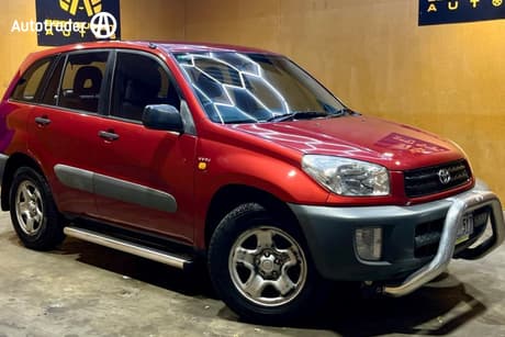 Red 2002 Toyota RAV4 SUV CRUISER