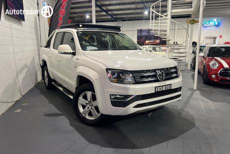 White 2018 Volkswagen Amarok Dual Cab Utility V6 Tdi 550 Highline