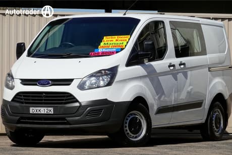 White 2015 Ford Transit Custom Van 290S (Swb)