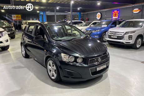 Black 2012 Holden Barina Hatchback Cd