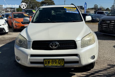 White 2008 Toyota RAV4 Wagon Cruiser (4X4)