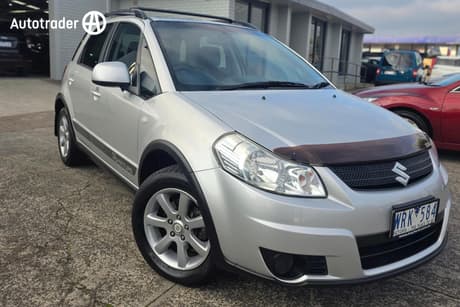 Silver 2008 Suzuki SX4 Hatchback Adventure Awd