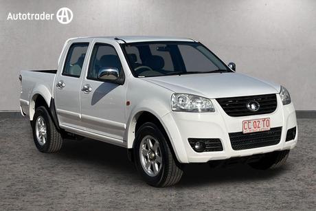 White 2014 Great Wall V200 Dual Cab Utility (4X2)