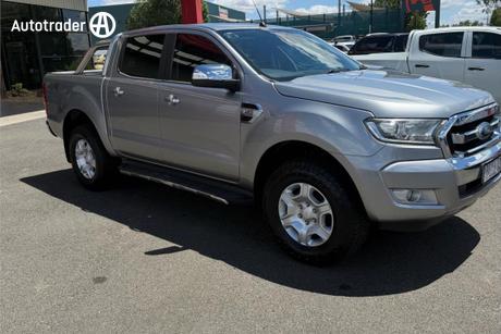Silver 2016 Ford Ranger Dual Cab Utility Xlt 3.2 (4X4)