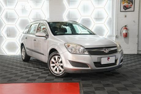 Silver 2008 Holden Astra Wagon Cd