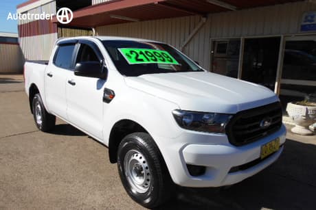 White 2019 Ford Ranger Double Cab Pick Up Xl 2.2 Hi-Rider (4X2)