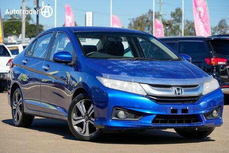Blue 2016 Honda City Sedan Vti-L