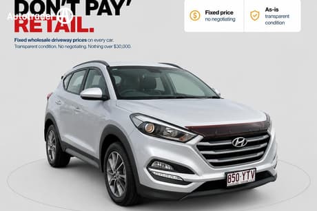 Silver 2017 Hyundai Tucson Wagon Active X (Fwd)