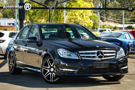 Black 2013 Mercedes-Benz C250 Sedan Cdi Avantgarde Be