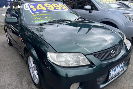 Green 2002 Mazda 323 Hatchback Astina Sp20