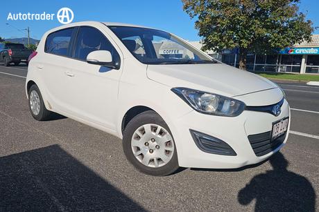White 2012 Hyundai I20 Hatchback Active