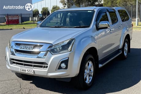 Silver 2018 Isuzu D-MAX Crew Cab Utility Ls-U Hi-Ride (4X2)