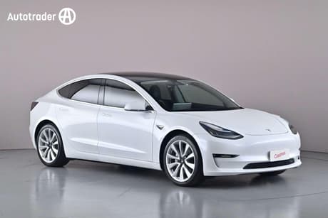 White 2020 Tesla Model 3 Sedan Long Range Awd