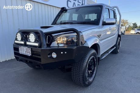 Silver 2022 Mahindra PIK-UP Dual Cab Chassis S11 4X4