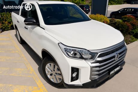 White 2021 Ssangyong Musso XLV Crew Cab Pickup Elx