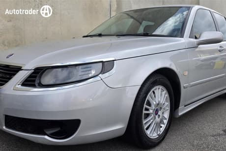 Silver 2007 Saab 9-5 Sedan Linear