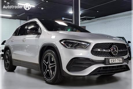 Silver 2021 Mercedes-Benz GLA250 Wagon 4Matic