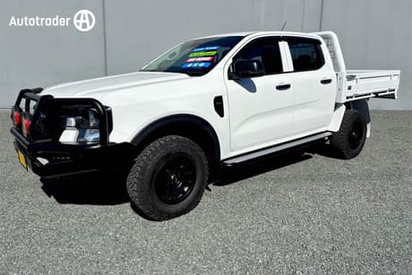 White 2022 Ford Ranger Double Cab Chassis Xl 2.0 (4X4)