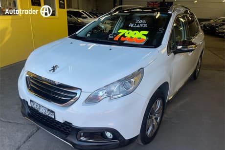 White 2013 Peugeot 2008 Wagon Allure