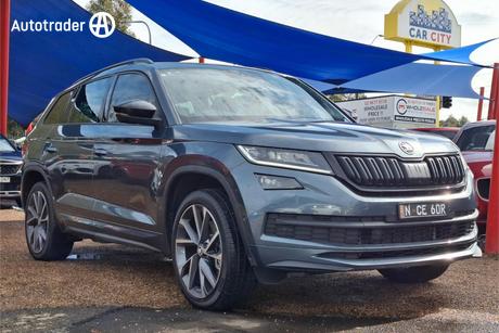 Grey 2021 Skoda Kodiaq Wagon 132 Tsi (4X4)