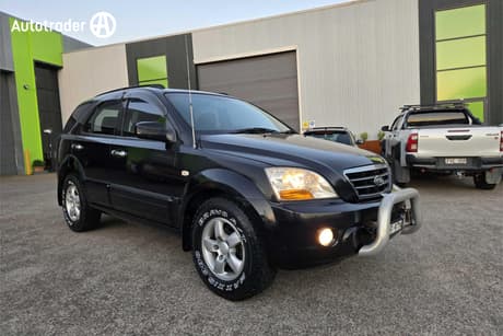 Black 2007 Kia Sorento Wagon Lx