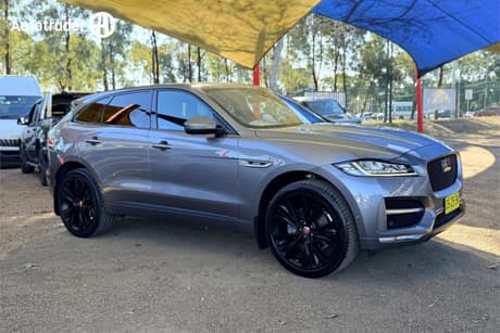 Grey 2019 Jaguar F-Pace Wagon 30D 300 Sport Awd (221Kw)