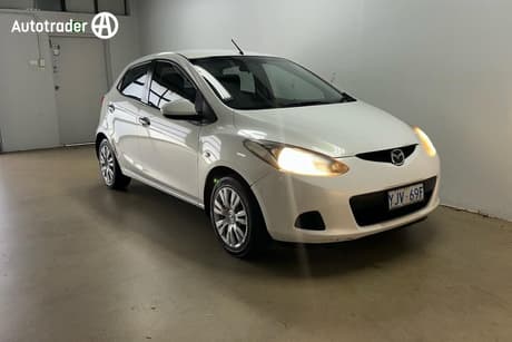 White 2008 Mazda 2 Hatchback Neo