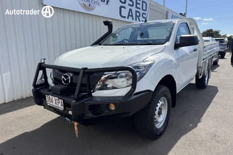 White 2017 Mazda BT-50 Dual Cab Utility Xt (4X4)