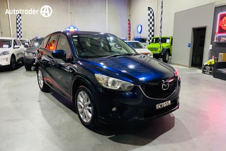 Blue 2015 Mazda CX-5 Wagon Gt (4X4)