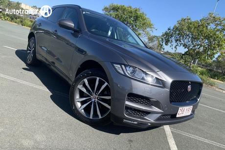 Grey 2016 Jaguar F-Pace Wagon 20D R-Sport