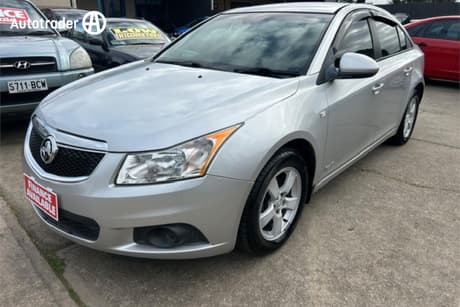 Silver 2012 Holden Cruze Sedan Cd