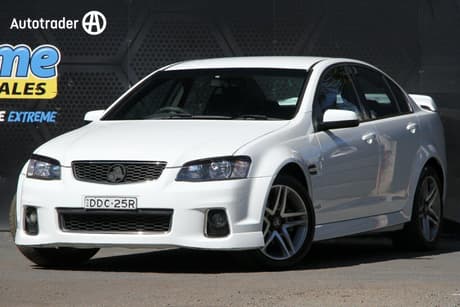 White 2011 Holden Commodore Sedan Sv6