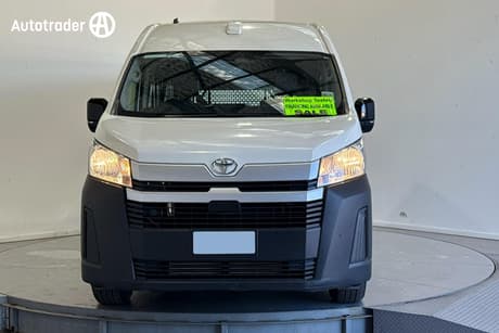 White 2025 Toyota HiAce Van Slwb